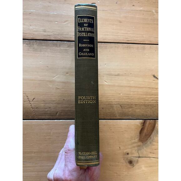 VTG Elements of fractional distillation chemical engineering series. 1950 4th ed - Picture 2 of 7